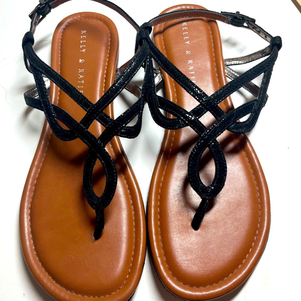 Kelly & Katie “Peggie” Flat Sandals